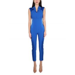 Boutique Moschino 패널 슬리브리스 점프수트 04261125