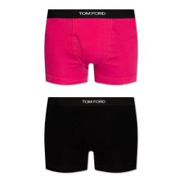 Tom Ford 로고 허리밴드 팩 복서 2개 포함  T4XC310400