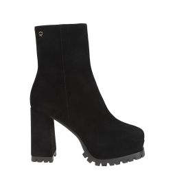 Gianvito Rossi 할렘 스퀘어 토 앵클 부츠 G7317870GOM