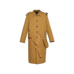 Dsquared2 X Magliano 싱글 브레스티드 미드 렝스 코트 S71AA0470S41794