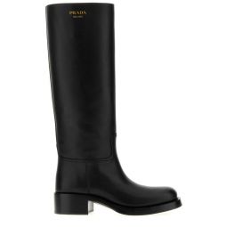 프라다 라운드 토 무릎 높이 부츠 1W148OF045V69