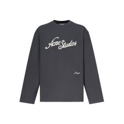 아크네 스튜디오 로고 릴렉스 핏 티셔츠 CL0339