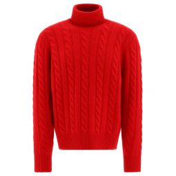 Polo Ralph Lauren 케이블 니트 터틀넥 스웨터 710917035