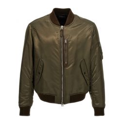 Tom Ford 집업 봄버 재킷 OBB001FMP006S24