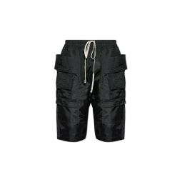 Rick Owens DRKSHDW 드로스트링 카고 쇼츠 DU02E7382NCV