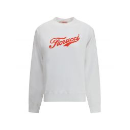 Fiorucci 대표팀 로고 크루넥 스웨트셔츠 W25FWSCR003CJ05WH01
