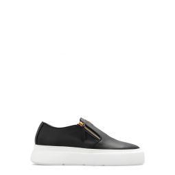 Giuseppe Zanotti Conley 지퍼 라운드 토 스니커즈 EU40010