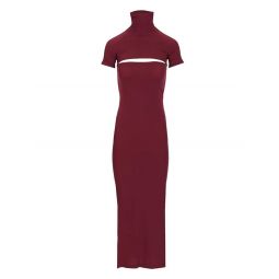 알라이아 세컨드 스킨 니트 컷아웃 드레스 AA9R2802K127B