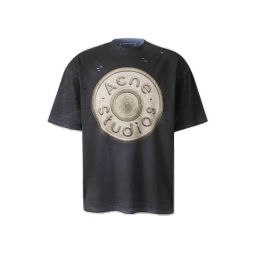 아크네 스튜디오 디스트레스드 크루넥 티셔츠 FNUXTSHI000152