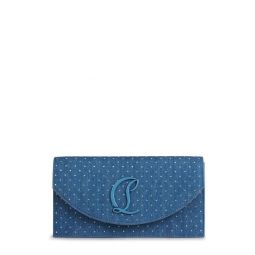 크리스찬 루부탱 로고 플라크 장식 클러치 백 3245280LOUBI54