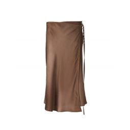 Acne Studios 새틴 랩 스커트 FNWNSKIR000804AF0509