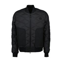 Moncler 로고 패치 퀼팅 재킷 K20911A00049597YW