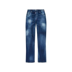 Dsquared2 X Ducati 디스트레스드 스트레이트 레그 진 S71LB1705S30664