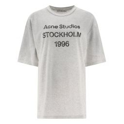 Acne Studios 로고 프린트 크루넥 티셔츠 CL0201