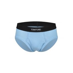 Tom Ford 로고 웨이스트밴드 스트레치 브리프 T4LC11040