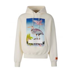 Heron Preston 그래픽 프린트 드로스트링 후디 HMBB024F23JER003