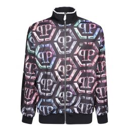 Philipp Plein 올오버 프린트 집업 트랙수트 FACCMJJ0560PJO002N