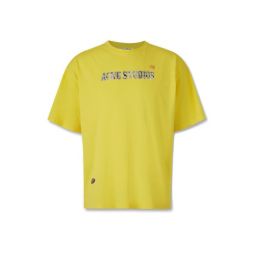 Acne Studios 로고 디테일 크루넥 티셔츠 FNUXTSHI00015785Organiccotton