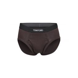 Tom Ford 로고 웨이스트밴드 스트레치 브리프 T4LC11040