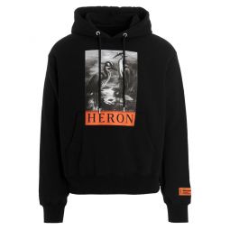 Heron Preston 그래픽 프린트 드로스트링 후디 HMBB024C99JER003