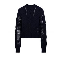 Sportmax 크루넥 긴팔 스웨터 2522366142600