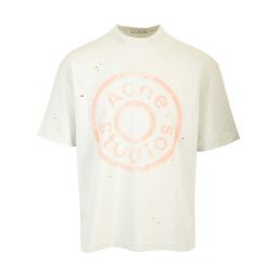 Acne Studios 로고 프린트 크루넥 티셔츠 CL0294