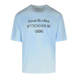Acne Studios 로고 프린트 크루넥 티셔츠 CL0196