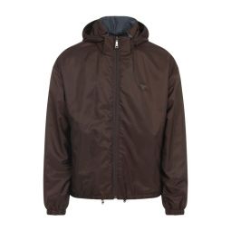 Prada 리버서블 지퍼 후드 재킷 SGC603SAEO1WQ9