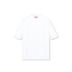 Diesel Oval D 스트레이트 헴 크루넥 티셔츠 TBOGGYMEGOVALDA113020HGAM