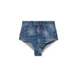 Dsquared2 X Bettter 디스트레스드 데님 반바지 S73MU0247DTN045