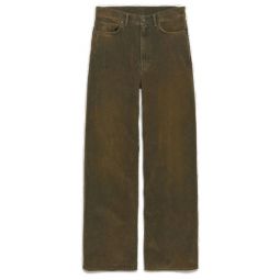Acne Studios 로고 패치 와이드 레그 진 CK0132