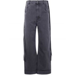 Ann Demeulemeester 와이드 레그 진 B0010196FA039
