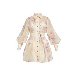 짐머만 히프노틱 유틸리티 미니 드레스 5153DF25153Linen47Silk