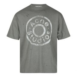 Acne Studios 로고 프린트 크루넥 티셔츠 CL0294