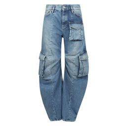 Acne Studios 개더드 디테일 포켓 진 AK0903