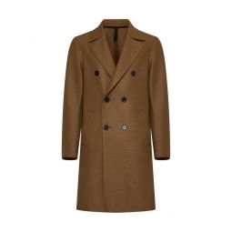 Harris Wharf 런던 더블 브레스티드 코트 C9143MLK