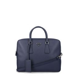 Prada 트라이앵글 로고 서류 가방 2VE36800X9Z2