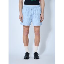 월터 반 베이렌돈크 텍스처드 퀼팅 반바지 2012CC13Lightblue