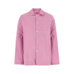 Tekla Classic 버튼업 란제리 셔츠 POPLINPYJAMASSHIRT