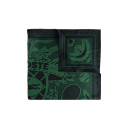 라코스테 패턴 스카프 RE42010