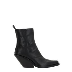Ann Demeulemeester 스퀘어 토 앵클 부츠 B0013315LT180