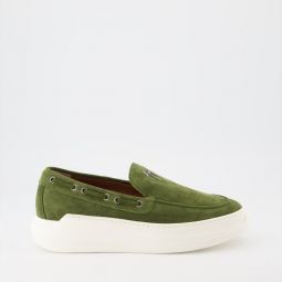 Giuseppe Zanotti 콘리 스트링 로고 플라크 스니커즈 EU20007