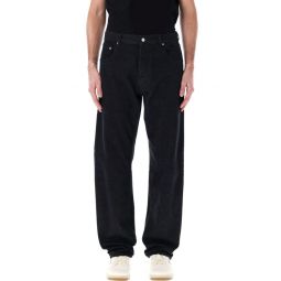 Prada 로고 플라크 스트레이트 레그 진 GEP37416HD