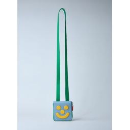 Walter Van Beirendonck 스트랩이 달린 고스트 지갑 9012CombIIPlacidblue