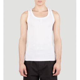 Raf Simons 로고 패치 탱크탑 231M122A190