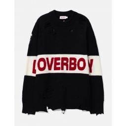 Distressed Loverboy Logo Jumper