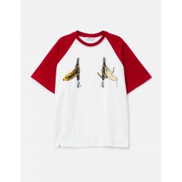 Graphic Raglan T-shirt