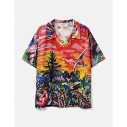 Forgotten Forest Short Sleeve Button Up Shirt