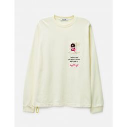Adish x WESTERN HYDRODYNAMIC RESEARCH Mawj Logo Long Sleeve Shirt
