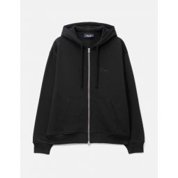 Cursive Zip-Hoodie